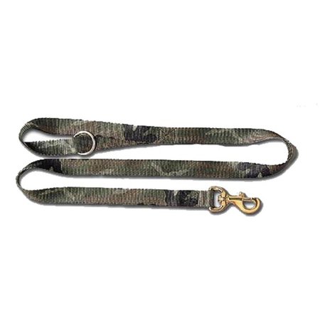 LEATHER BROTHERS 1 x 6 ft. Nylon Max-5 Camo Lead 149N16-MX5